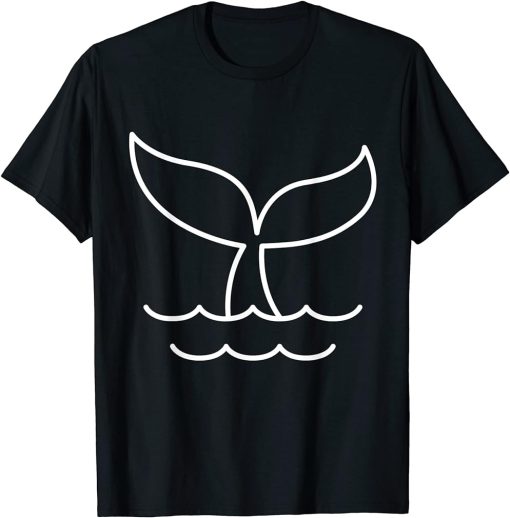 Orca Whale Tail T-Shirt